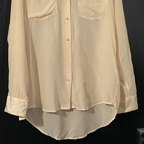 Equipment ANSLEY Blouse in Nude (PINK PORCELAIN) - Picture 3 of 9